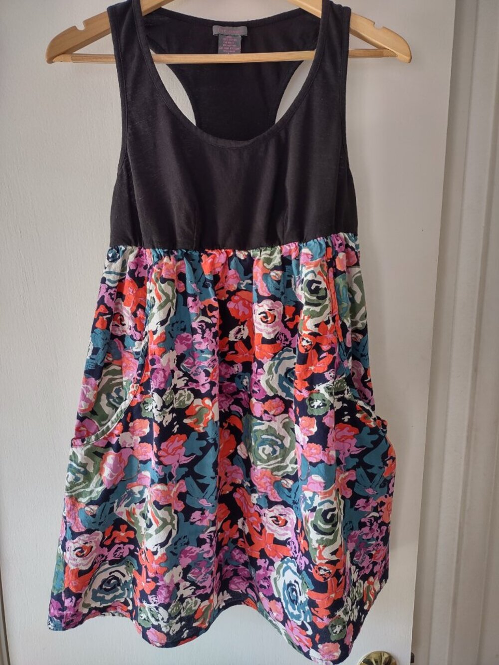Fire Los Angeles Floral Racerback Dress – Size Large